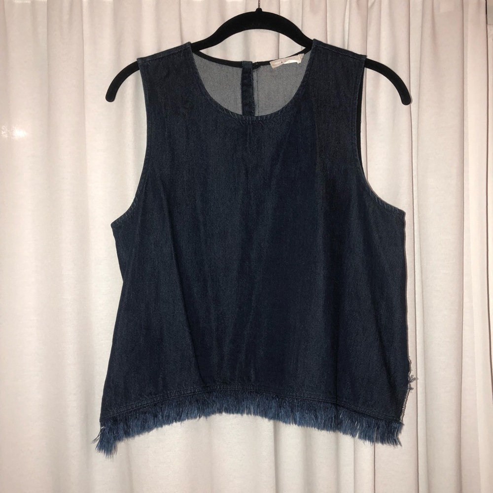 Denim top